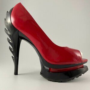 Red Black Hellish 5" Highest Heels Collection